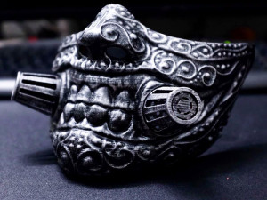 hannya covid mask - devil mask 3d print model 3D Принт Модель