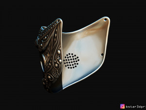 hannya covid mask - devil mask 3d print model 3D Принт Модель