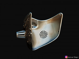 hannya covid mask - devil mask 3d print model 3D Принт Модель