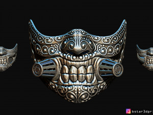 hannya covid mask - devil mask 3d print model 3D Принт Модель