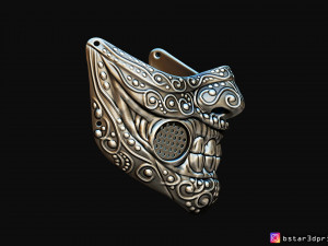 hannya covid mask - devil mask 3d print model 3D Принт Модель