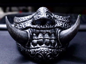 hannya covid mask - devil mask 3d print model 3D Принт Модель