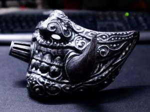 hannya covid mask - devil mask 3d print model 3D Принт Модель