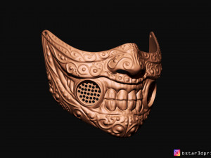 hannya covid mask - devil mask 3d print model 3D Принт Модель