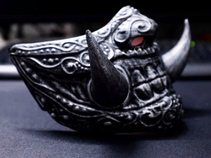 hannya covid mask - devil mask 3d print model 3D Принт Модель
