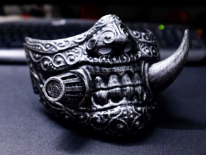 hannya covid mask - devil mask 3d print model 3D Принт Модель