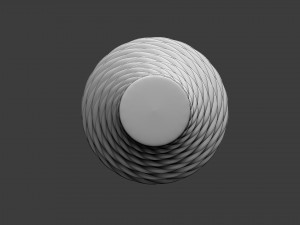 twist vase 3D 打印模型