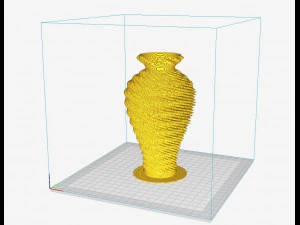 twist vase 3D Print Model