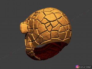 the thing mask - fantastic four - marvel hemet 3d print model Model Cetak 3D
