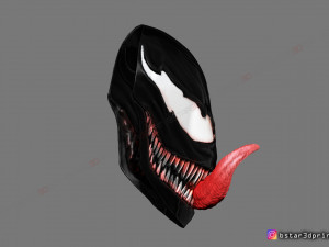 venom mask - marvel cosplay 3D-printmodel