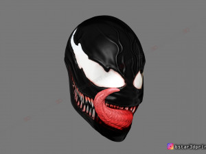 venom mask - marvel cosplay 3D-printmodel