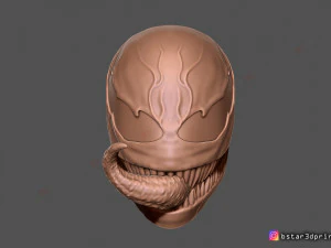 venom mask - marvel cosplay 3D Print Model
