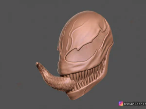 venom mask - marvel cosplay 3D Print Model