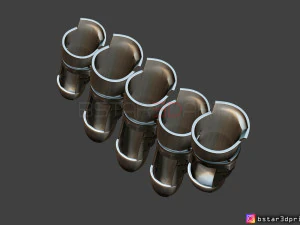 cloud finger armor - final fantasy vii remake ps4 for cosplay 3d print model 3D Print Model