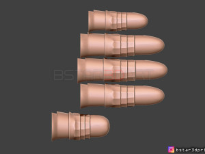 cloud finger armor - final fantasy vii remake ps4 for cosplay 3d print model 3D Print Model