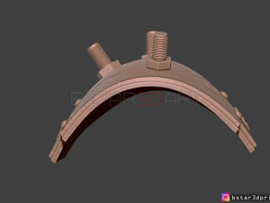 cloud shoulder armor - final fantasy vii remake ps4 3d print model Modelo de impresión 3D