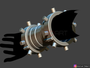 cloud arm armor - final fantasy vii remake ps4 3d print model 3D-printmodel
