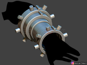 cloud arm armor - final fantasy vii remake ps4 3d print model 3D-printmodel
