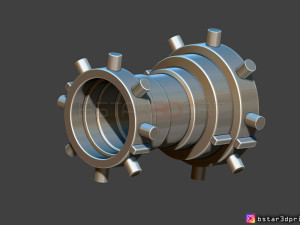 cloud arm armor - final fantasy vii remake ps4 3d print model 3D-printmodel