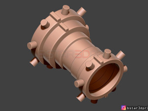 cloud arm armor - final fantasy vii remake ps4 3d print model 3D-printmodel