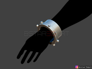 cloud arm armor - final fantasy vii remake ps4 3d print model 3D-printmodel