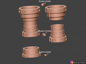 cloud arm armor - final fantasy vii remake ps4 3d print model 3D-printmodel
