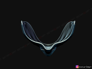 face mask - samurai covid mask -hannya mask cosplay 3d print model 3D-Druckmodell