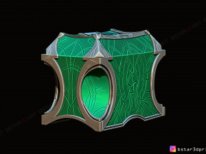 casket of ancient winter - marvel comic 3d print model 3Dプリントモデル