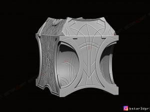 casket of ancient winter - marvel comic 3d print model 3Dプリントモデル