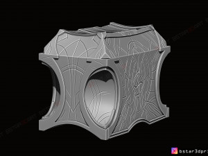 casket of ancient winter - marvel comic 3d print model 3Dプリントモデル
