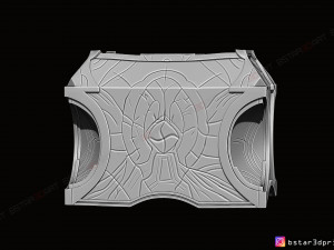 casket of ancient winter - marvel comic 3d print model 3Dプリントモデル