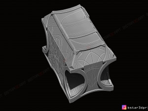 casket of ancient winter - marvel comic 3d print model 3Dプリントモデル