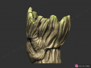 groot vase - guardians of the galaxy - marvel comics 3d print model 3Dプリントモデル