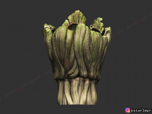 groot vase - guardians of the galaxy - marvel comics 3d print model 3Dプリントモデル