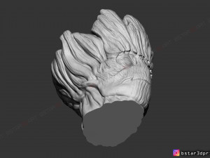 groot vase - guardians of the galaxy - marvel comics 3d print model 3Dプリントモデル