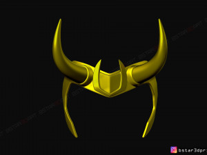 loki mask - tv series 2021 3d print model Modelo de impresión 3D
