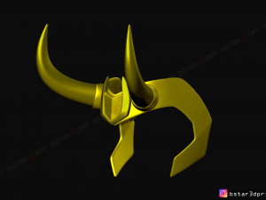 loki mask - tv series 2021 3d print model Modelo de impresión 3D