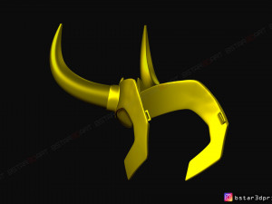 loki mask - tv series 2021 3d print model Modelo de impresión 3D