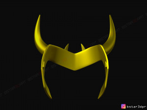 loki mask - tv series 2021 3d print model Modelo de impresión 3D
