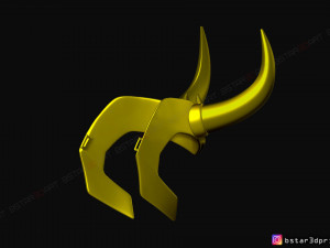 loki mask - tv series 2021 3d print model Modelo de impresión 3D