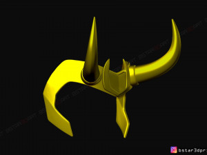 loki mask - tv series 2021 3d print model Modelo de impresión 3D