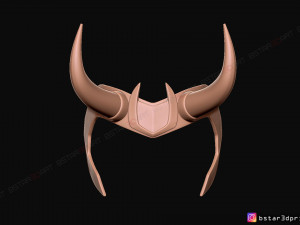 loki mask - tv series 2021 3d print model Modelo de impresión 3D