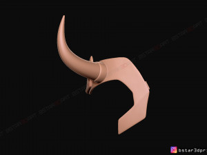 loki mask - tv series 2021 3d print model Modelo de impresión 3D