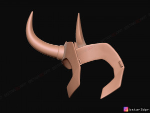 loki mask - tv series 2021 3d print model Modelo de impresión 3D
