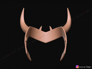 loki mask - tv series 2021 3d print model Modelo de impresión 3D