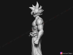 goku ultra instinct - high quality - dragon ball super 3d print model 3D Print Model