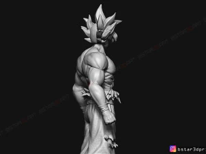 goku ultra instinct - high quality - dragon ball super 3d print model 3D Print Model