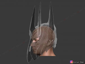 sauron helmet - lord of the rings 3d print model 3D Print Model