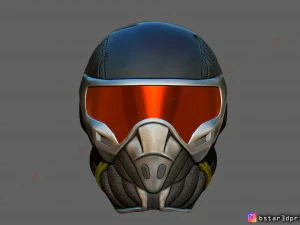 crysis helmet 3d print model 3D Print Model