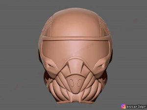 crysis helmet 3d print model 3D Print Model
